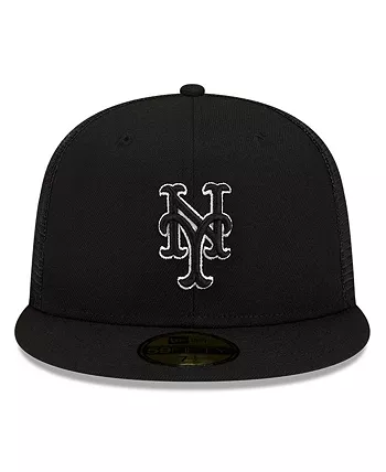 Men's Black New York Mets 2022 Batting Practice 59FIFTY Fitted Hat