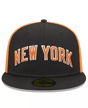 Men's Black New York Knicks 2022/23 City Edition Official 59FIFTY Fitted Hat