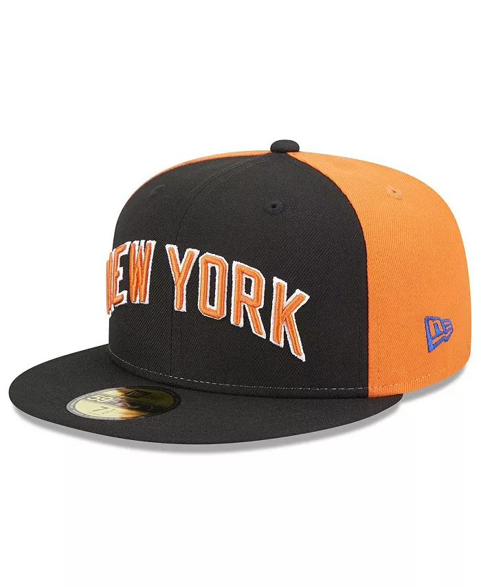 Men's Black New York Knicks 2022/23 City Edition Official 59FIFTY Fitted Hat - Image 3